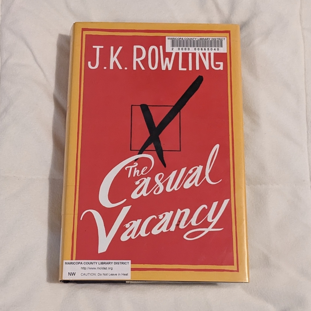 The Casual Vacancy by JK Rowling Hardcover